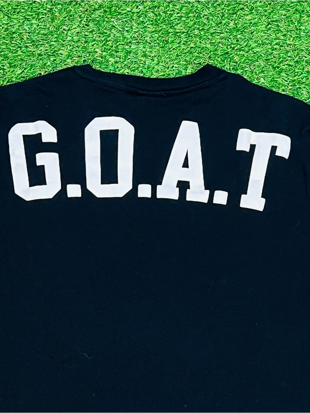 Muhammad Ali Black Graphic T-Shirt G.O.A.T. - Fits Like Men's Large💎 - Picture 5 of 6